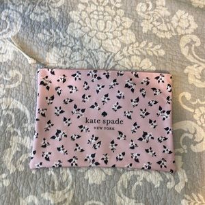 Brand new kate spade large zippered cosmetic bag